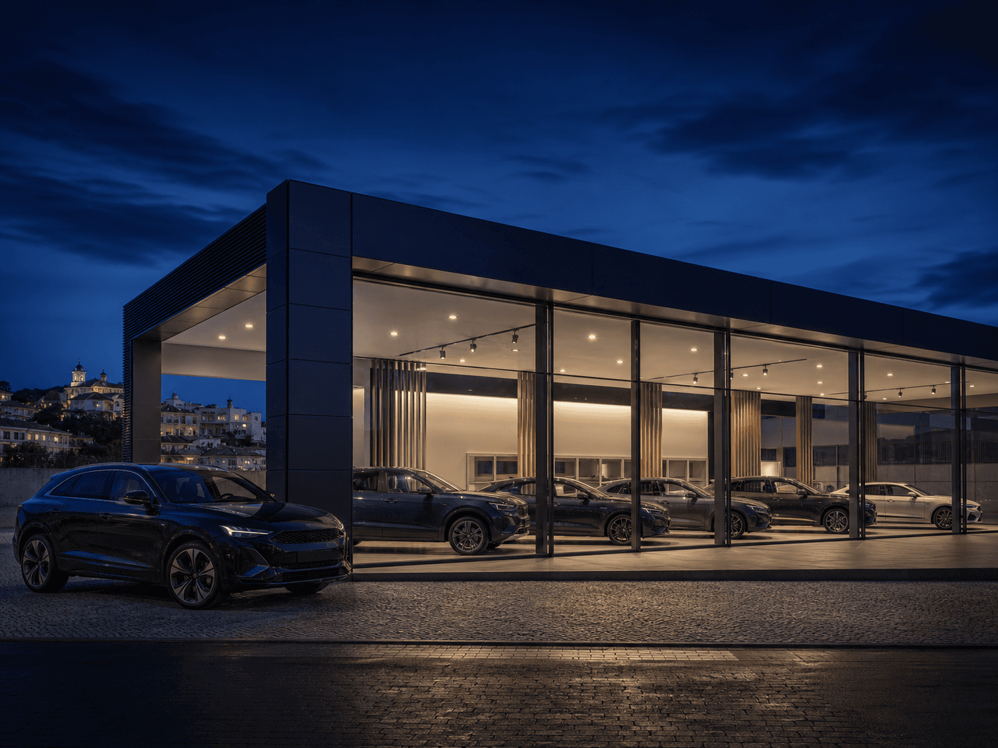 Concessionário automóvel moderno
